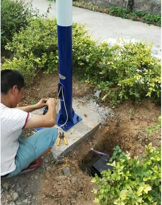貴州農村太陽能路燈安裝