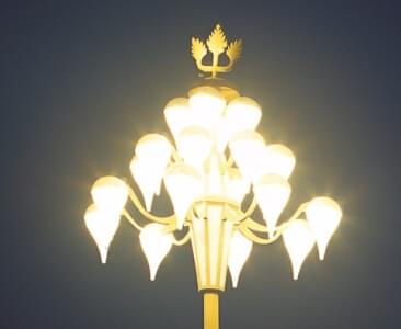 Led中華燈安裝凸顯富麗堂皇、高大上的景觀效果