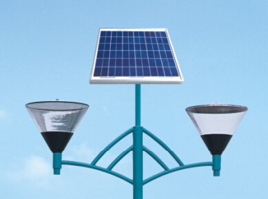 太陽能庭院燈電池的儲存電能的能力。